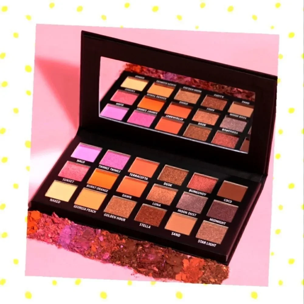 KAB Cosmetics Day & Night Palette 18 Shades MSRP $52